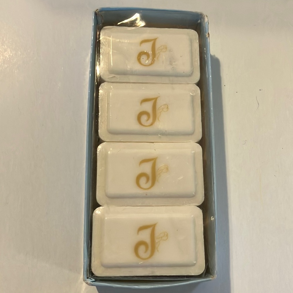 Vintage Monogrammed “J”‎ Soap Set